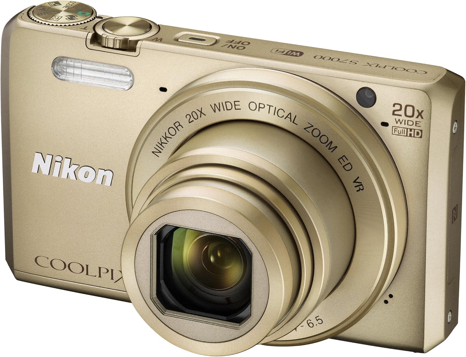 Nikon COOLPIX S7000 ゴールド 20倍ズーム デジタルカメラ 1605万画素