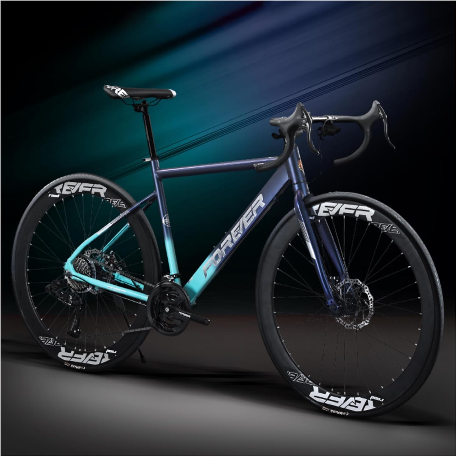 初心者向け 700C アルミエアロロードバイク 24/27/30段変速 男女兼用 通勤・通学用