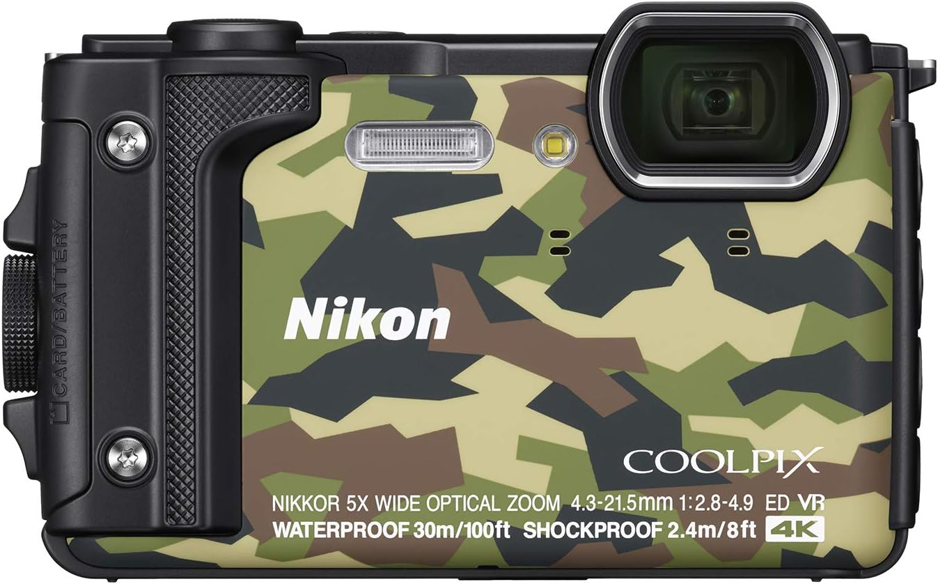 防水デジタルカメラ Nikon COOLPIX W300 カモフラージュ
