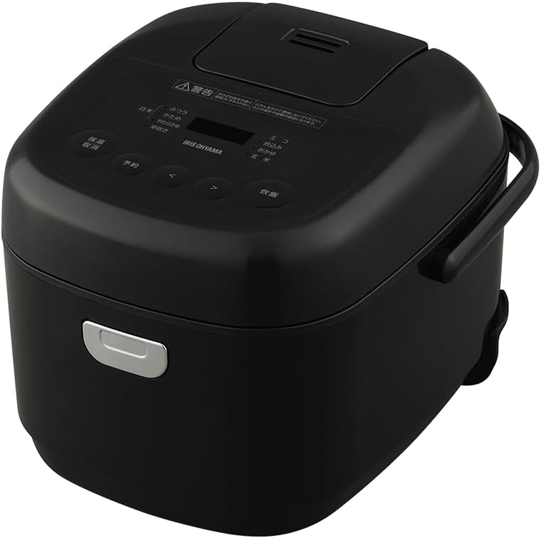 一人暮らし向け マイコン炊飯器 5.5合 健康メニュー9種 自動メニュー搭載 ブラック RC-BMA50-B