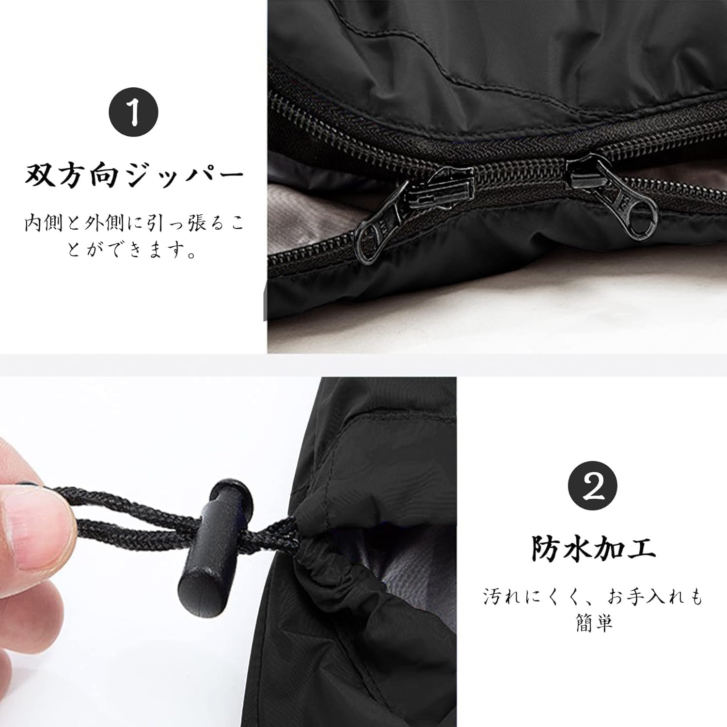 寝袋 シュラフ 軽量 防水 コンパクト アウトドア用 収納袋付き