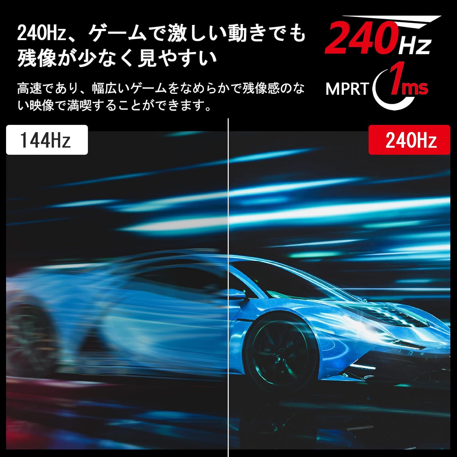 Z Z-Edge ゲーミングモニター 27型 240Hz IPS FHD 1ms HDR10 AMD FreeSync対応