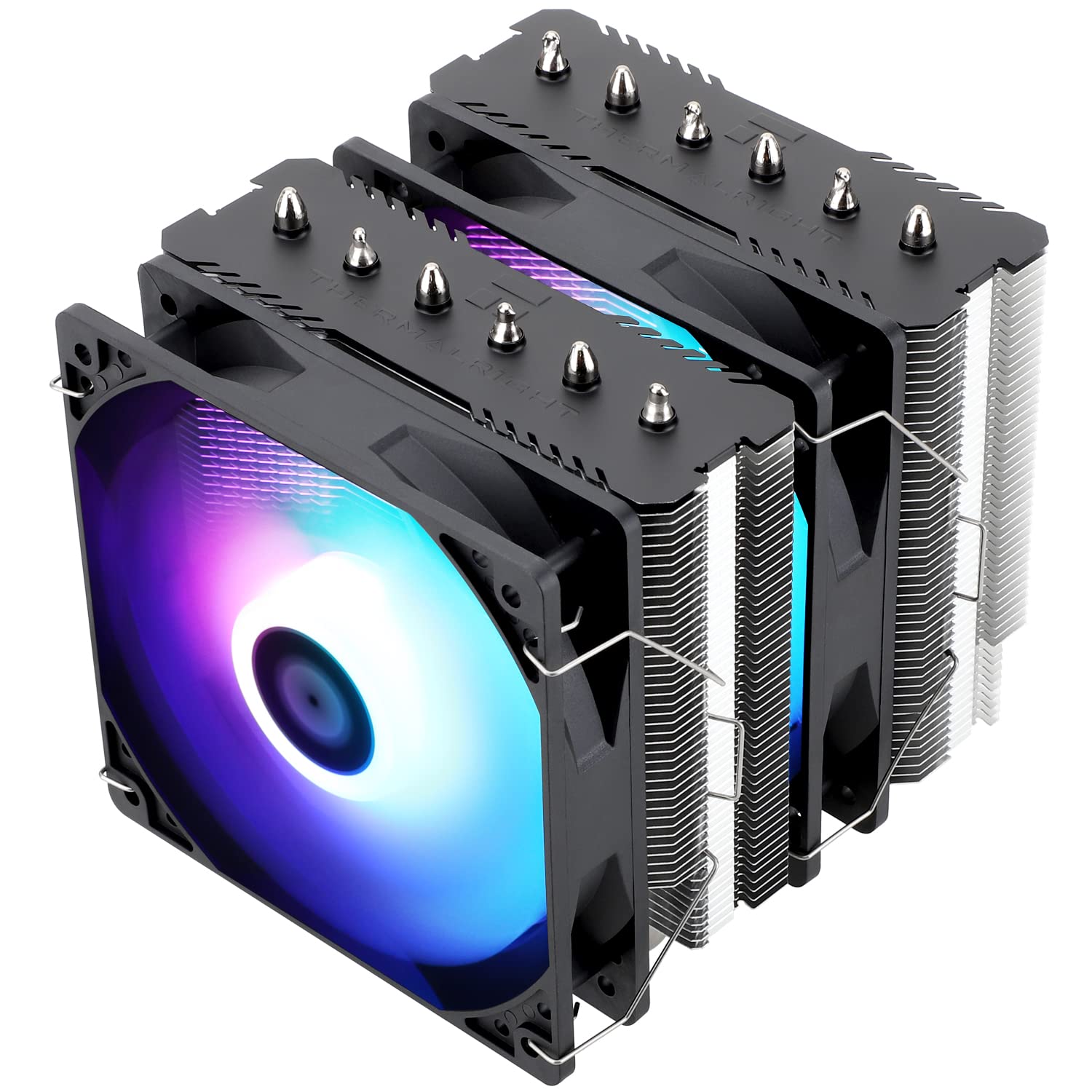 AMD/Intel対応 CPUエアクーラー 120mm ダブルファン式 Peerless Assassin 120 SE ARGB