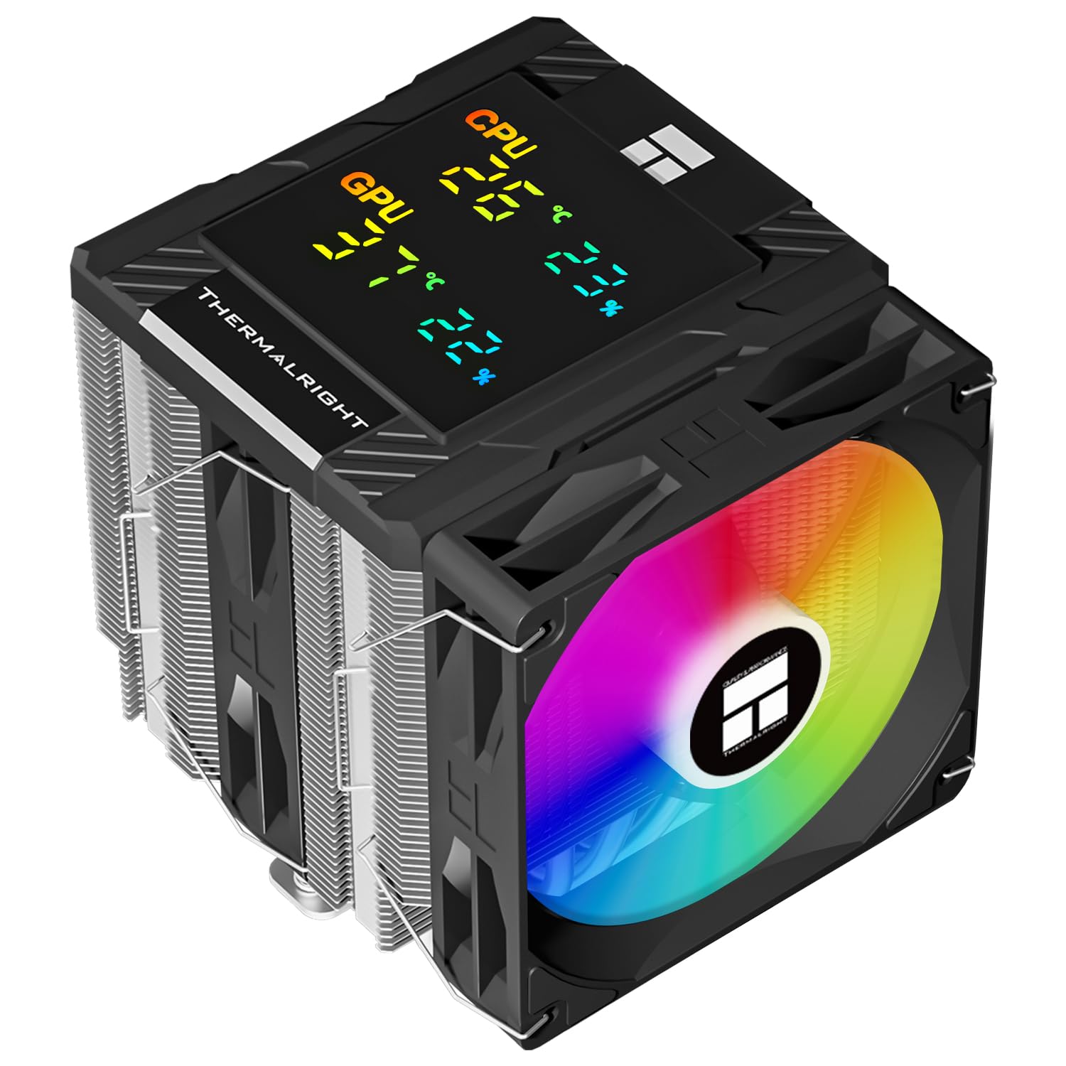 Thermalright Peerless Assassin 120 デジタルARGB冷却 CPUクーラー - AM4/AM5、Intel LGA1700/1150/1151対応
