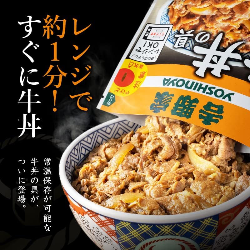 牛丼 レトルト 120g×10箱 簡単調理 (吉野家)
