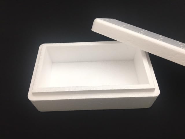 蓋付保冷発泡ボックス TK-1 内寸187×96×55mm イベント・キャンプ用