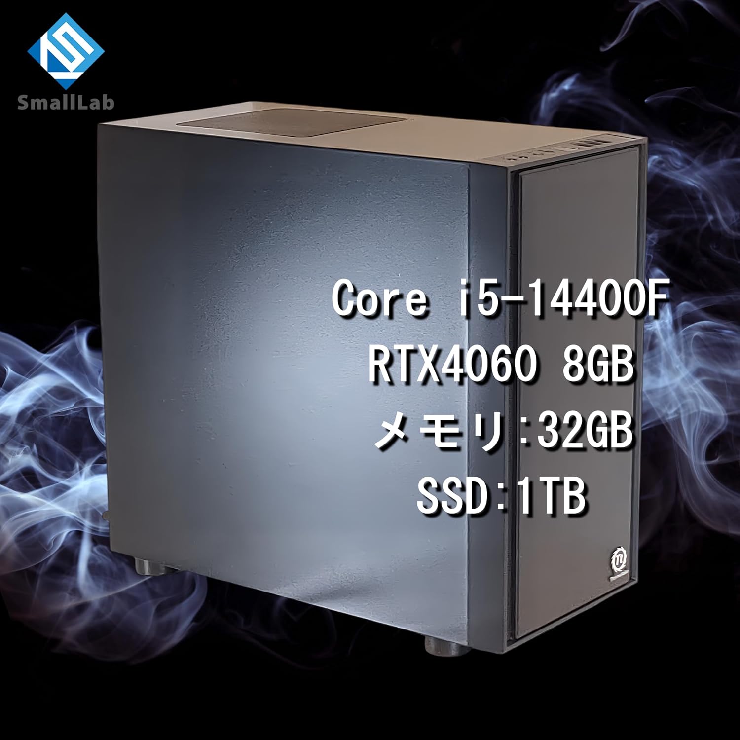 ゲーミングPC Intel Core i5-14400F 32GB/1TB SSD/RTX4060/WiFi6E