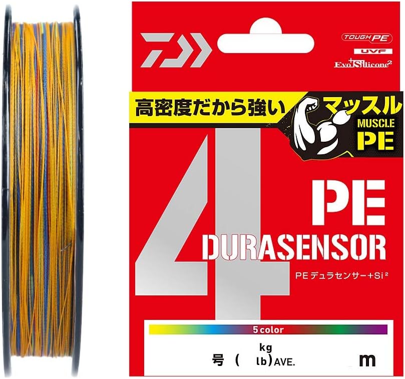 ダイワ UVF PEデュラセンサーX4+Si2 0.6-4号 200/300m マルチカラー フィッシングライン