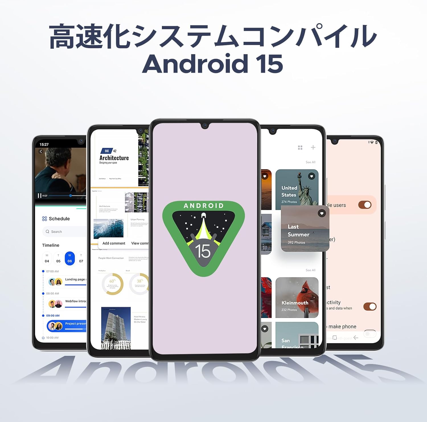 Android 15 SIMフリースマホ DOOGEE N58 32GB+128GB 6.7インチHD+ 16MPカメラ 6250mAh バッテリー シルバー