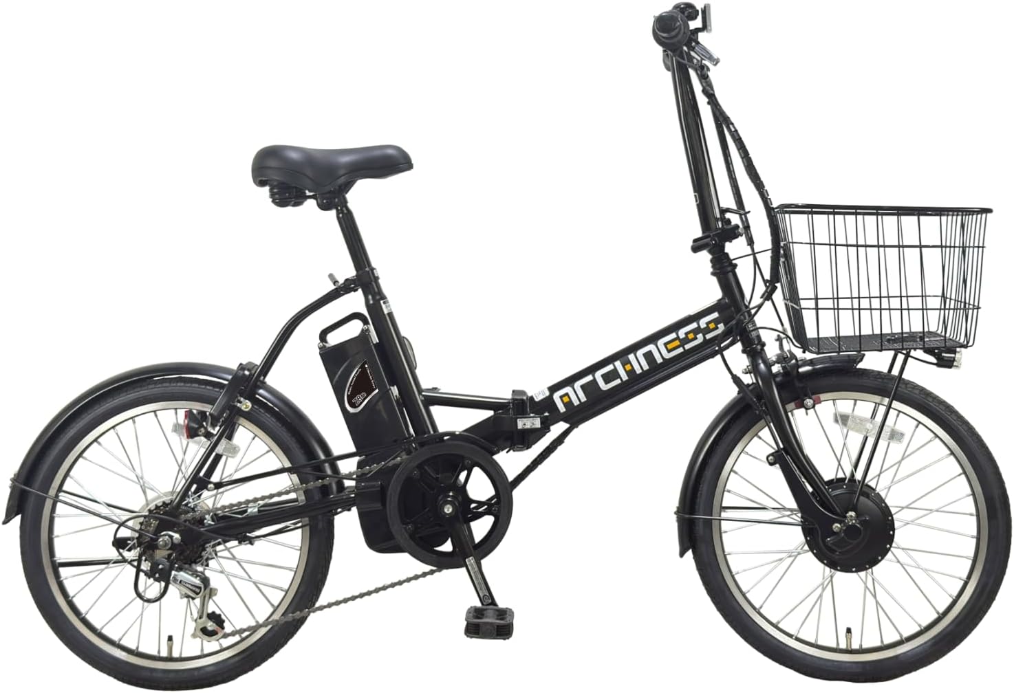 電動アシスト折りたたみ自転車 20インチ リチウムイオンバッテリー7.8Ah シマノ6段変速 公道対応 AIT206-EA