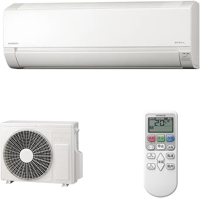 エアコン 日立 HITACHI 白くまくん AJシリーズ 6畳用 スターホワイト RAS-AJ22R(W)
