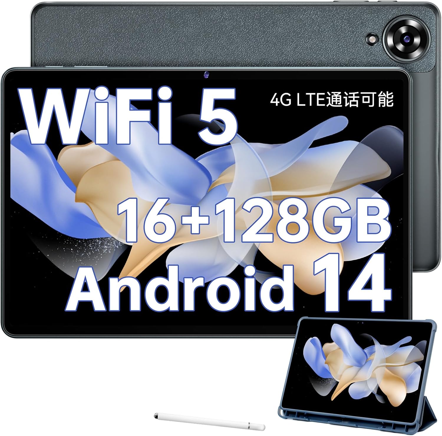 Android 14 タブレット OUKITEL OT11 (11インチ, 16GB+128GB, 1TB拡張) - 薄型軽量, 8000mAh, WiFi 5/BT5.4, GMS認証