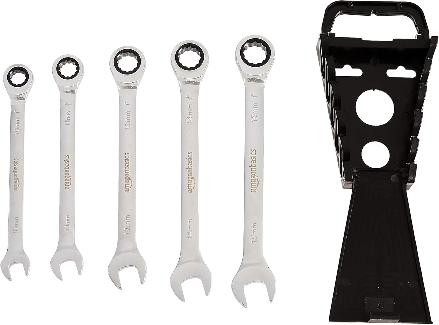 メートルラチェットレンチセット 5ピース【Amazonベーシック】