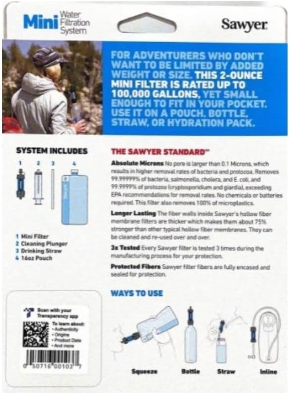 ソーヤーミニSP128【日本正規品】・水分子フィルター