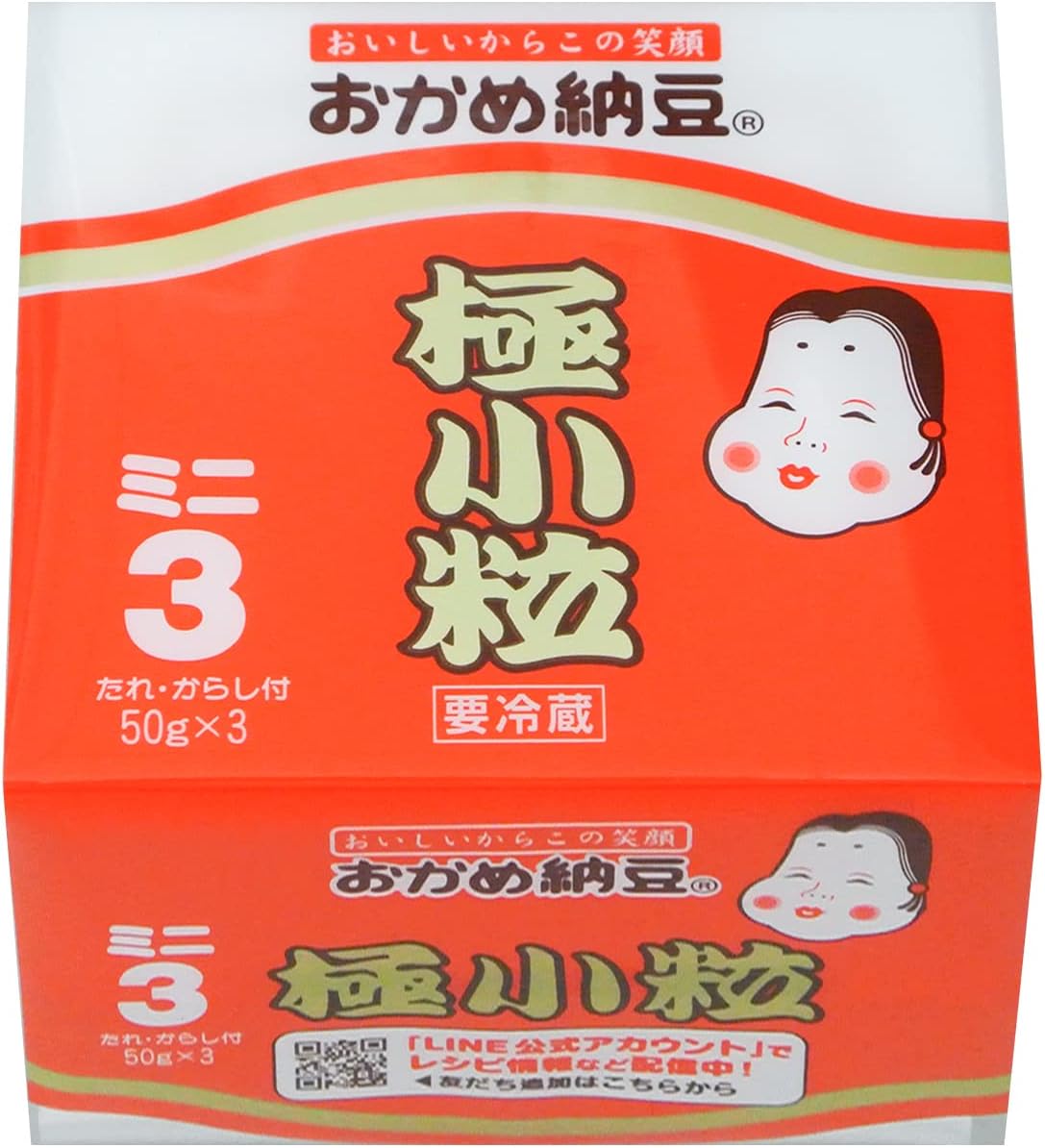 おかめ納豆 極小粒ミニ 150g (50g×3)