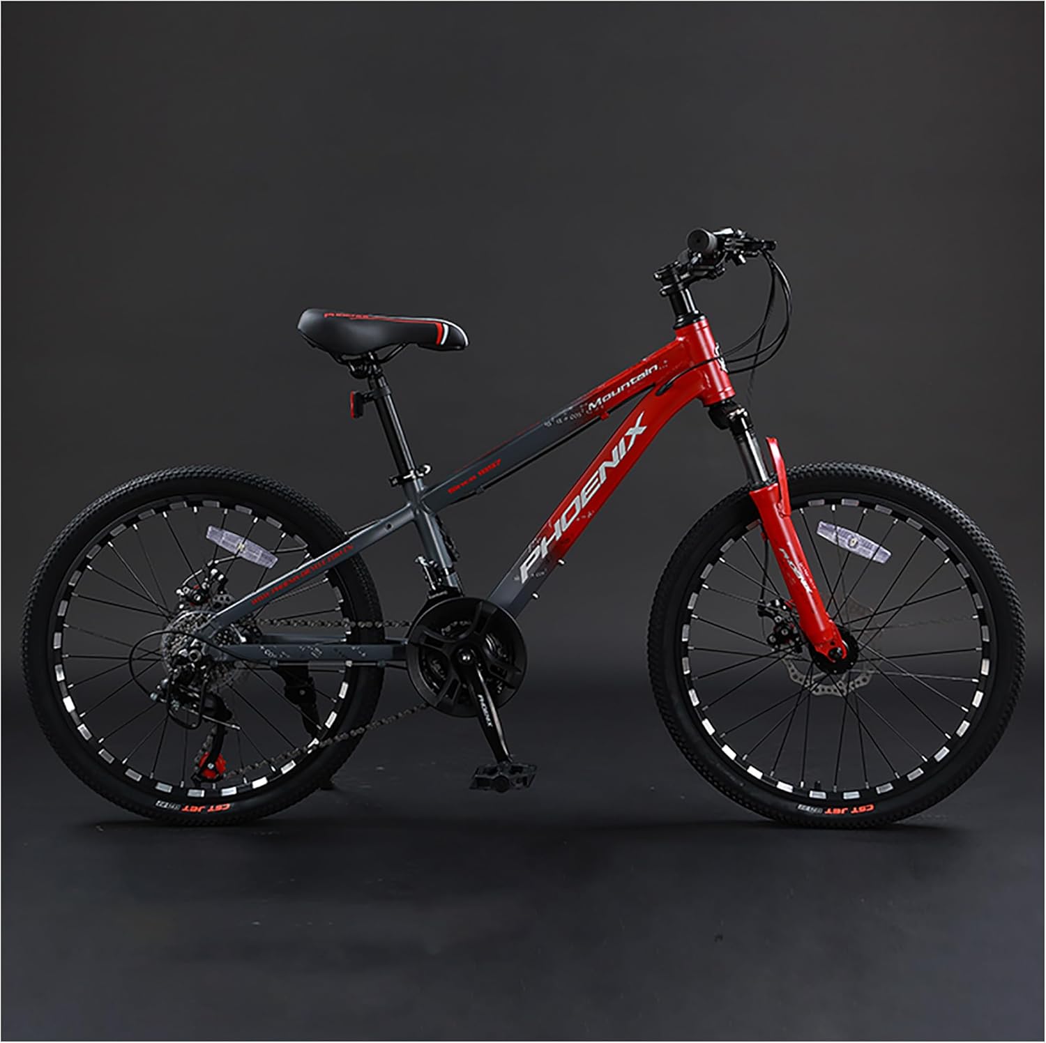 子供用アルミ合金マウンテンバイク20インチ・22インチ 21段変速 自転車 身長125-165cm 小学生 誕生日プレゼント