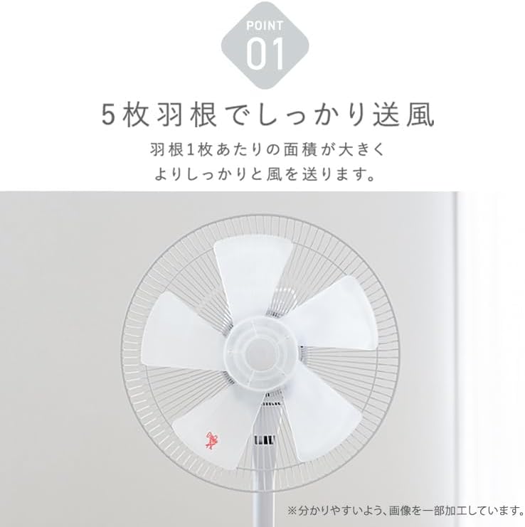 テクノス 30cm メカ式扇風機 タイマー付き 首振り 風量3段階 グレー KI-1710(G)I