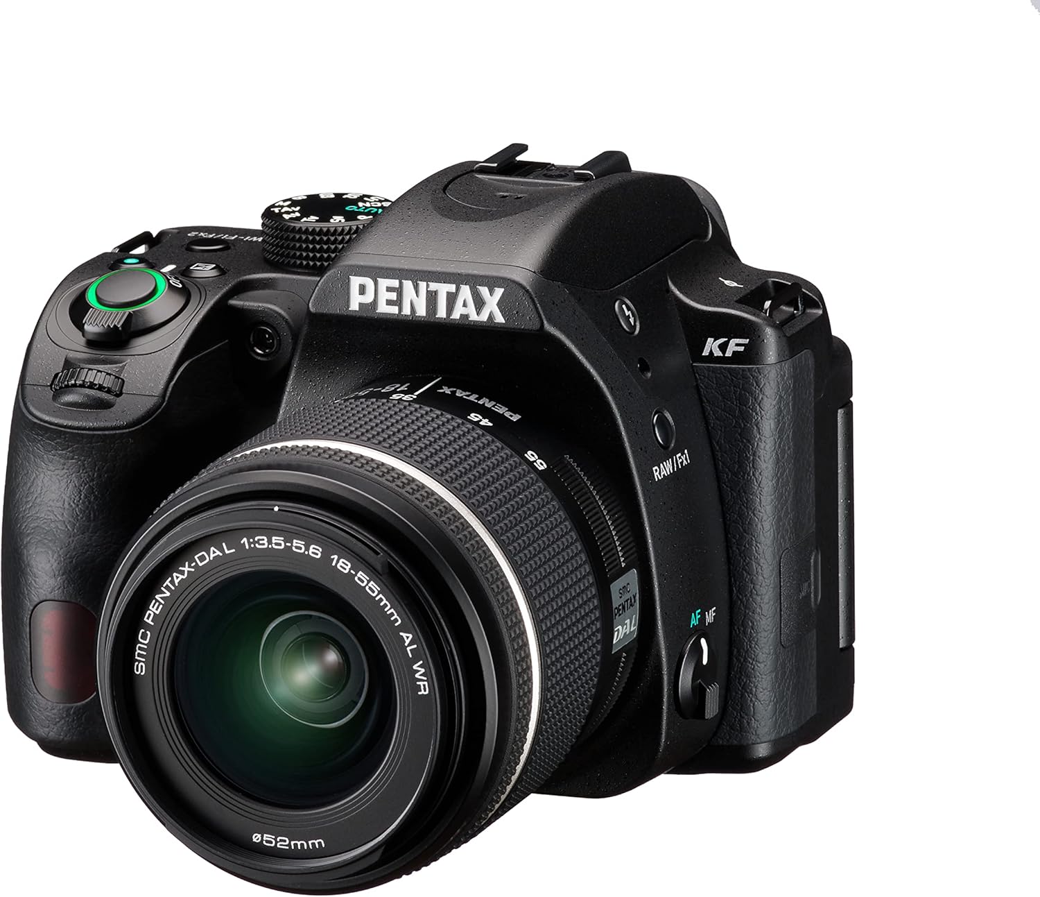 PENTAX KF 18-55WR レンズキット ブラック APS-Cデジタル一眼レフカメラ