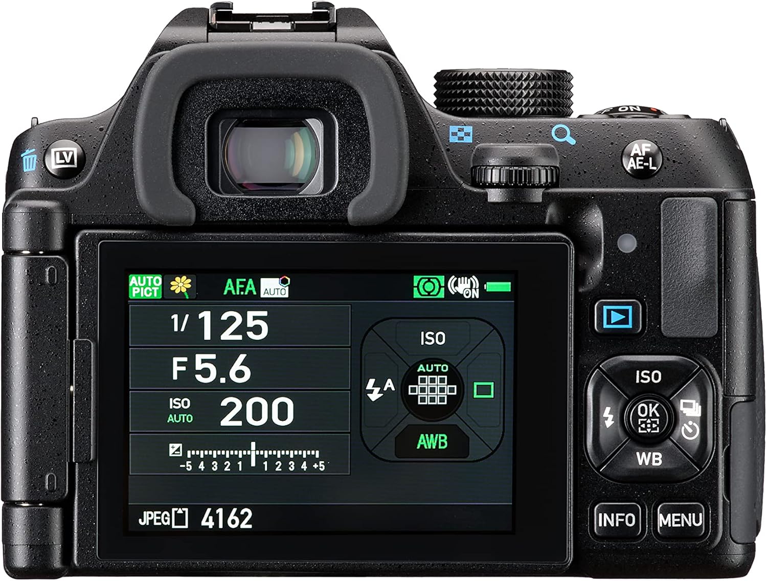 PENTAX KF 18-55WR レンズキット ブラック APS-Cデジタル一眼レフカメラ