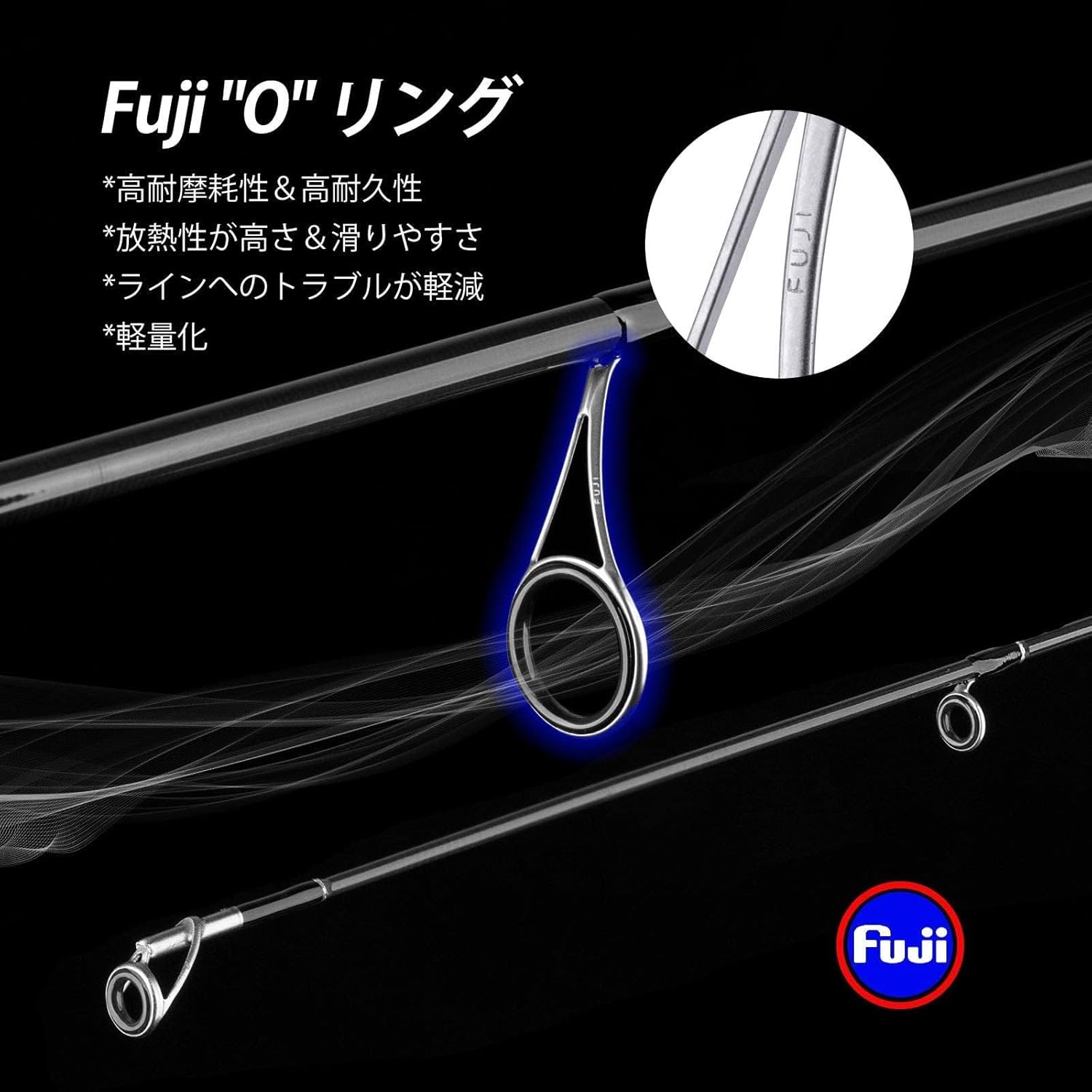 ショアジギング用超軽量カーボンスピニングロッド 2.4M/2.7M/2.86M