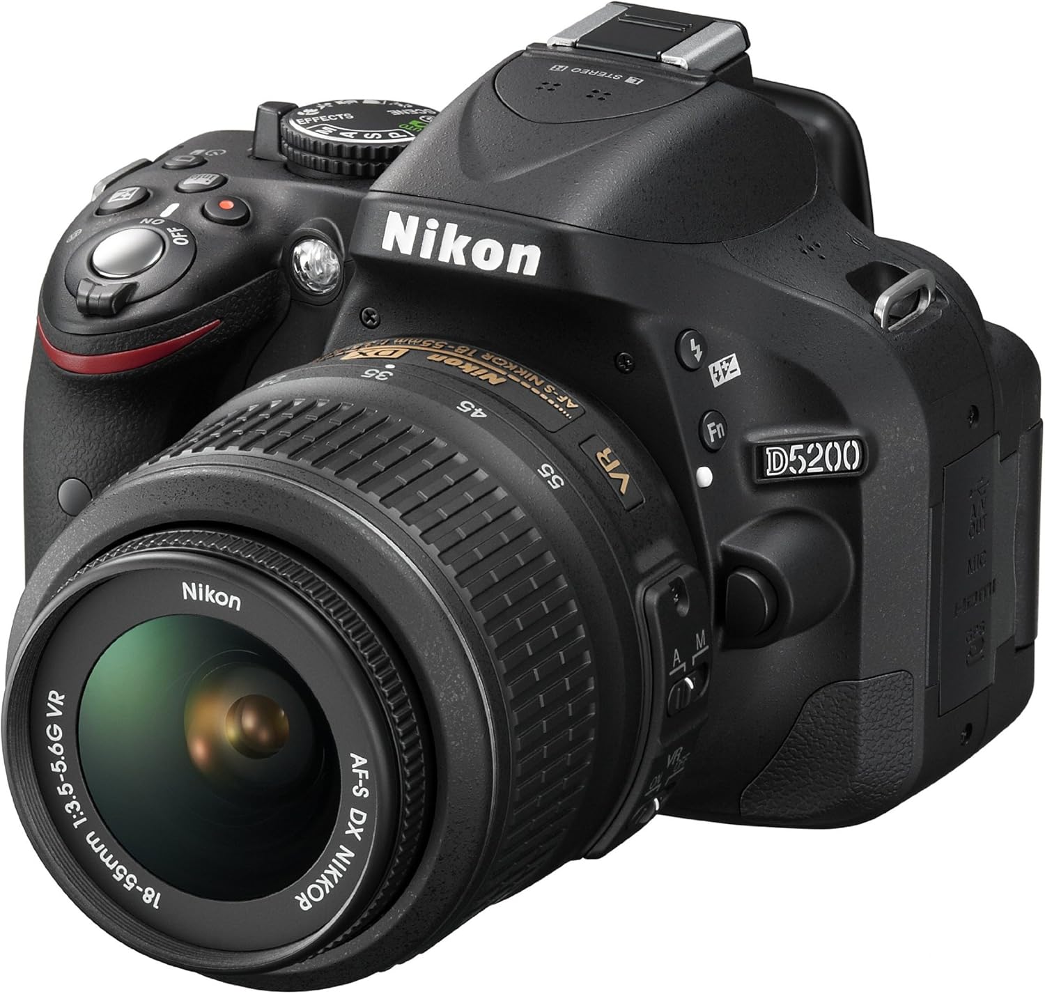 Nikon D5200 ダブルズームキット デジタル一眼レフカメラ ブラック
