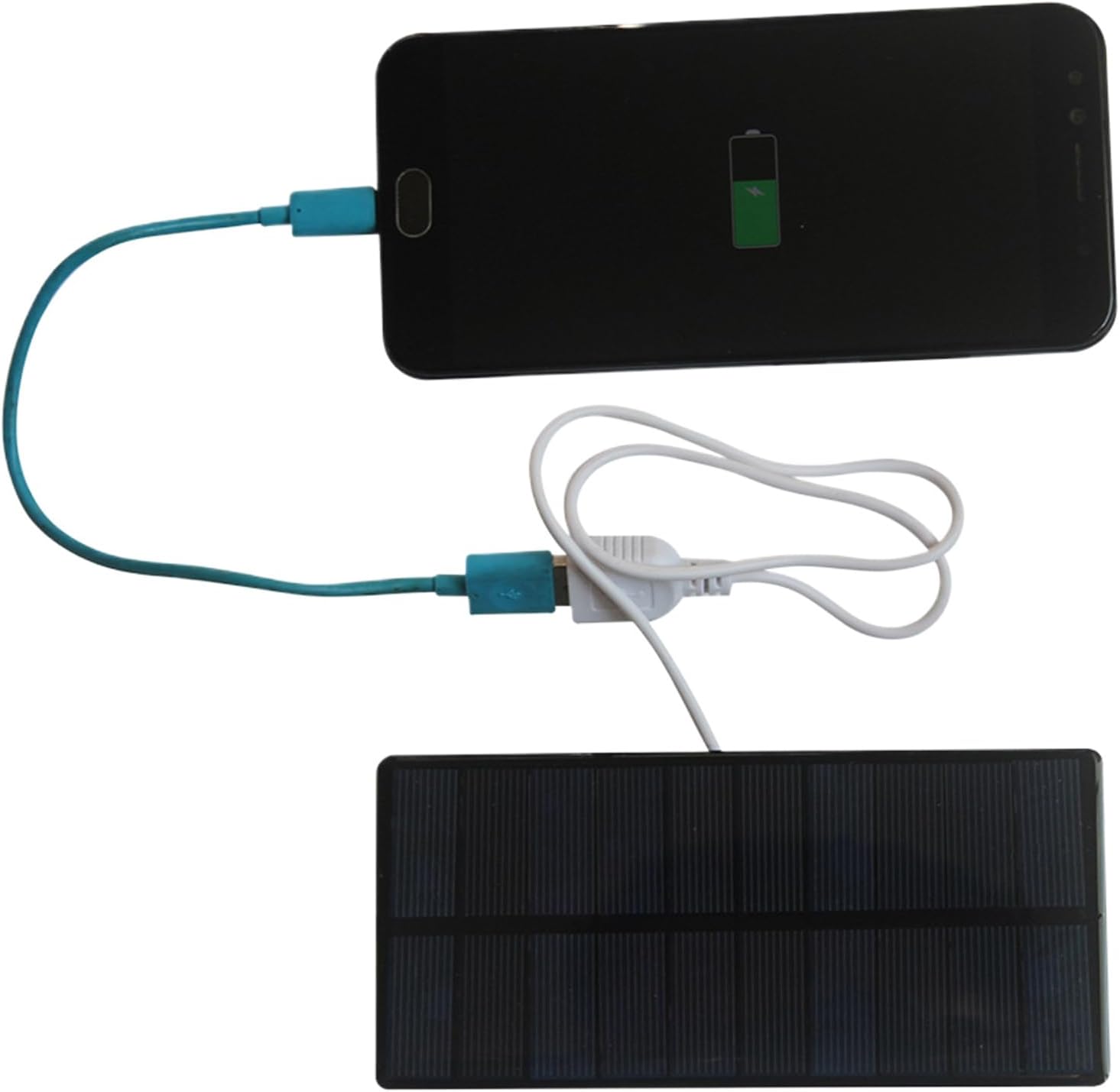 ポータブルソーラー充電器 - 折りたたみ式、耐候性USBポート付き