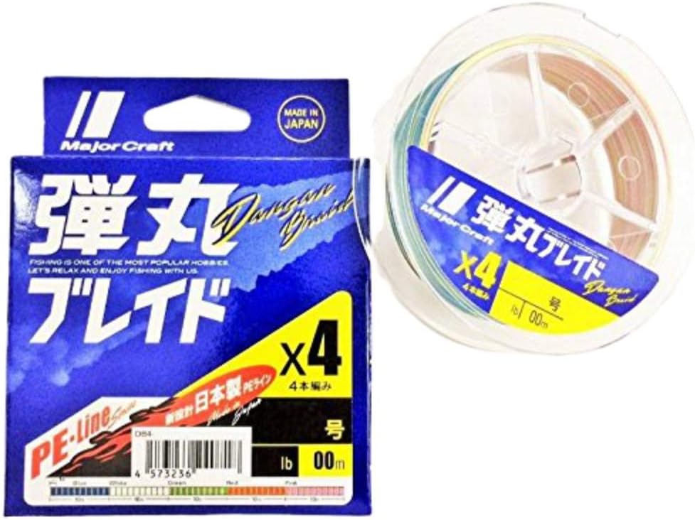 メジャークラフト PEライン 弾丸ブレイド 4本編み 150m