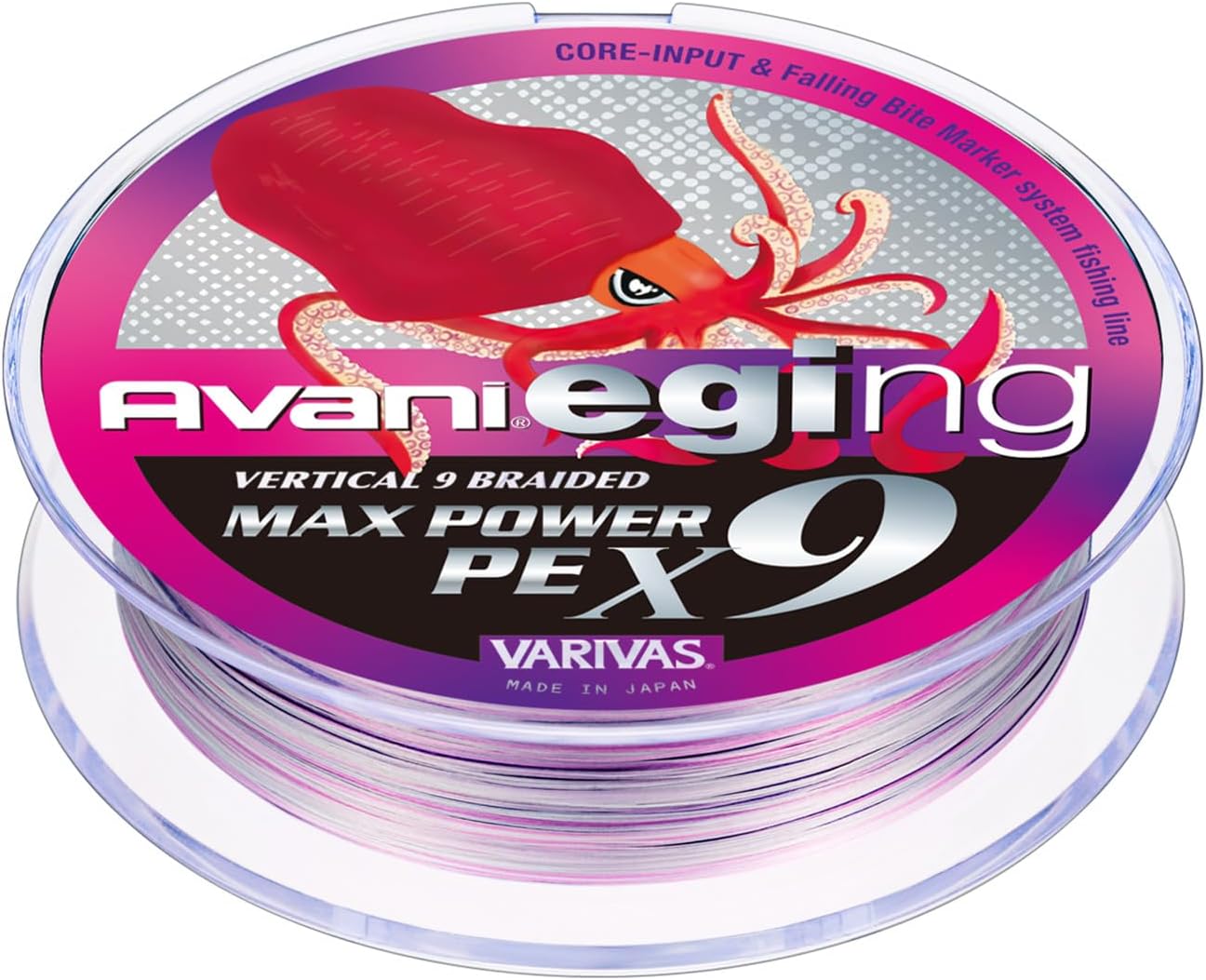 バリバス 9本撚りマックスパワーPE X9 エギング用150m