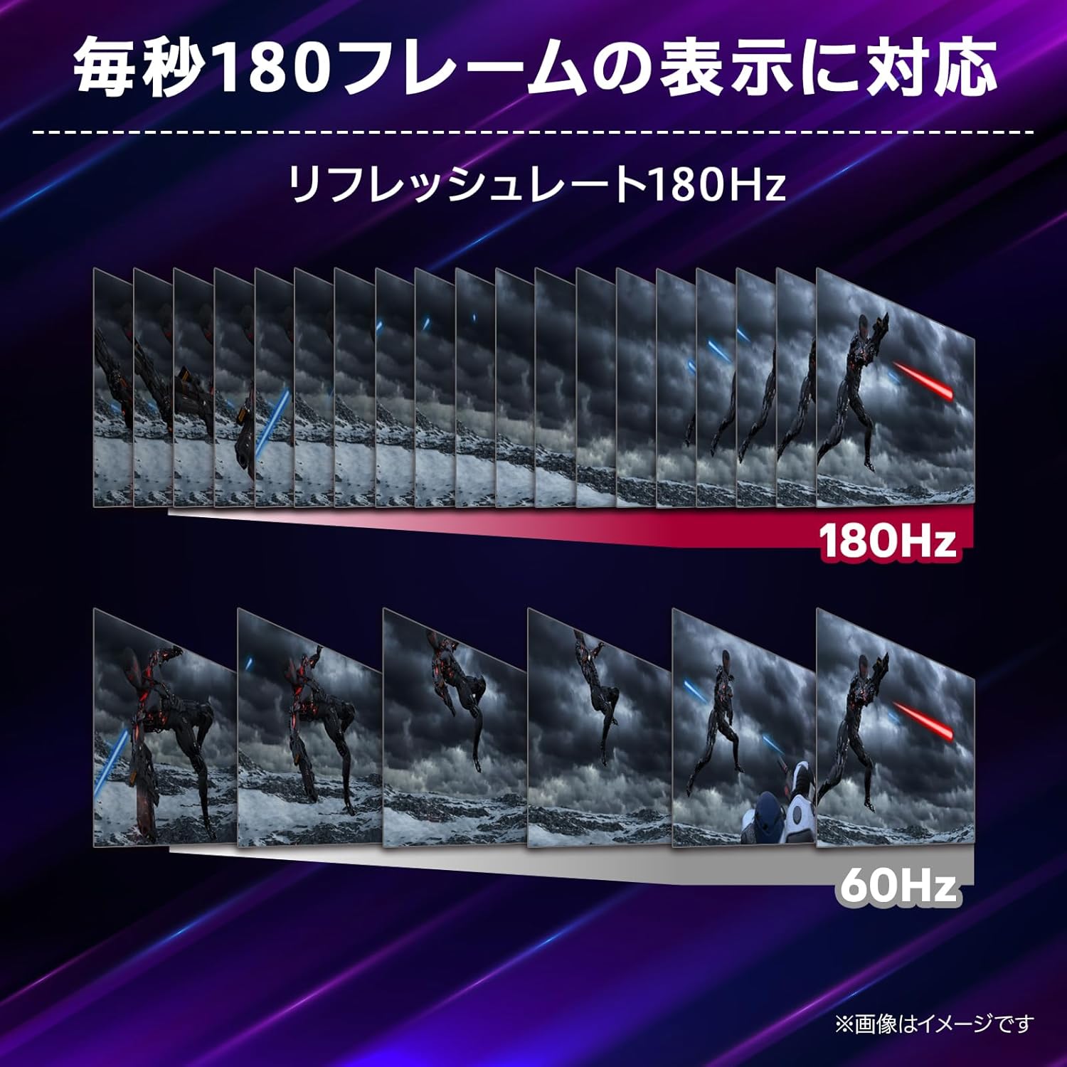 31.5インチ曲面型WQHDゲーミングモニター（180Hz/1ms/AMD FreeSync対応）