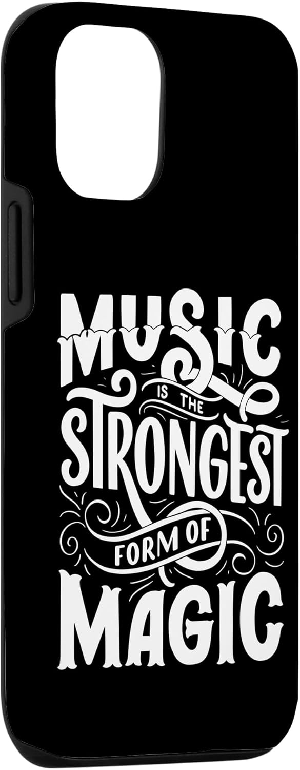 iPhone 15用 ミュージシャン向け 音楽モチーフ スマホケース