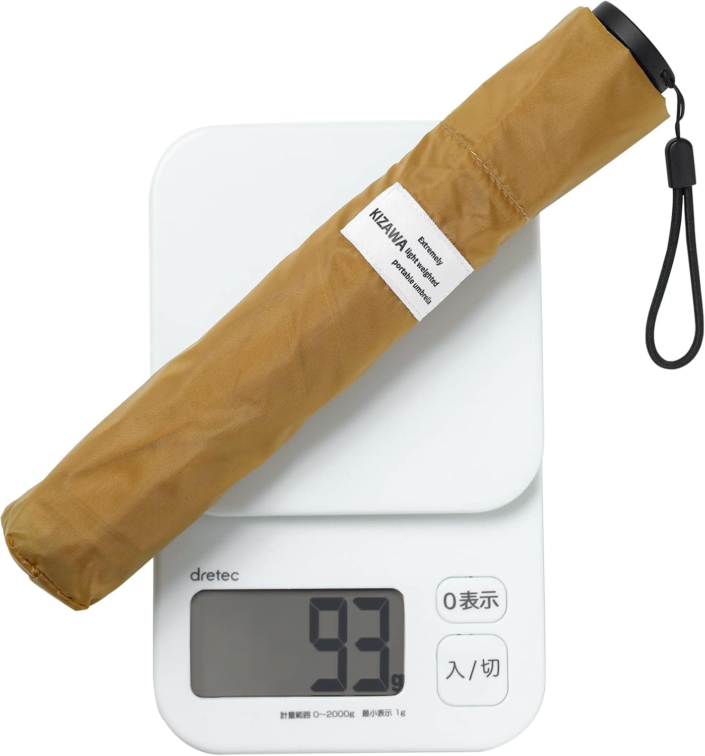 最軽量カーボン製コンパクト傘 逆さ折りたたみ傘 メンズ・レディース用 5級撥水 50cm