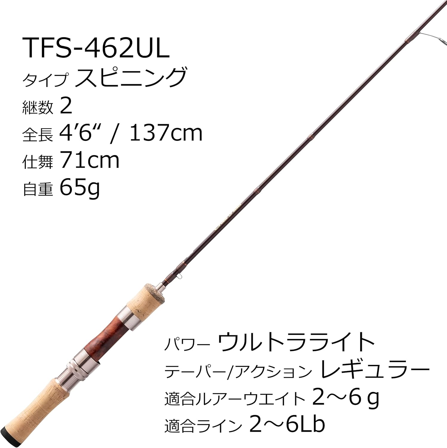 ネイティブトラウト用アブガルシアトラウトフィールドシリーズ各種