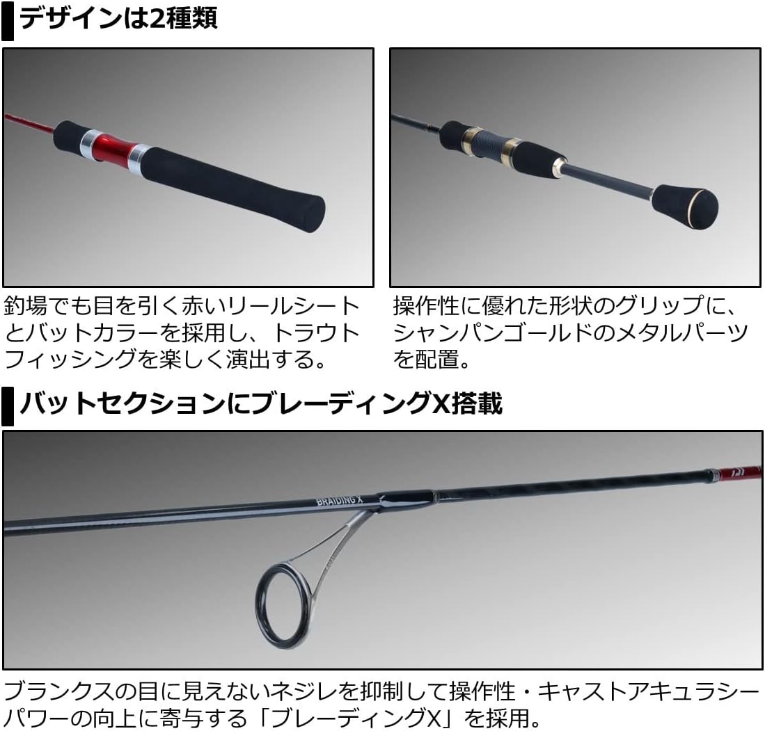 21トラウトX AT・N 管理釣場用 トラウトロッド