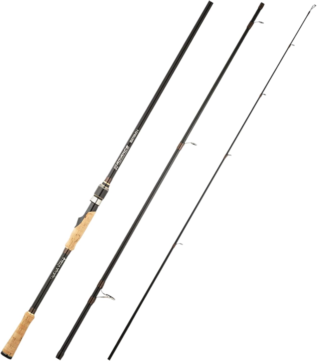 超軽量携帯型スピニングロッド 釣り竿 ライデンス 1.8m/2.1m/2.4m/2.7m