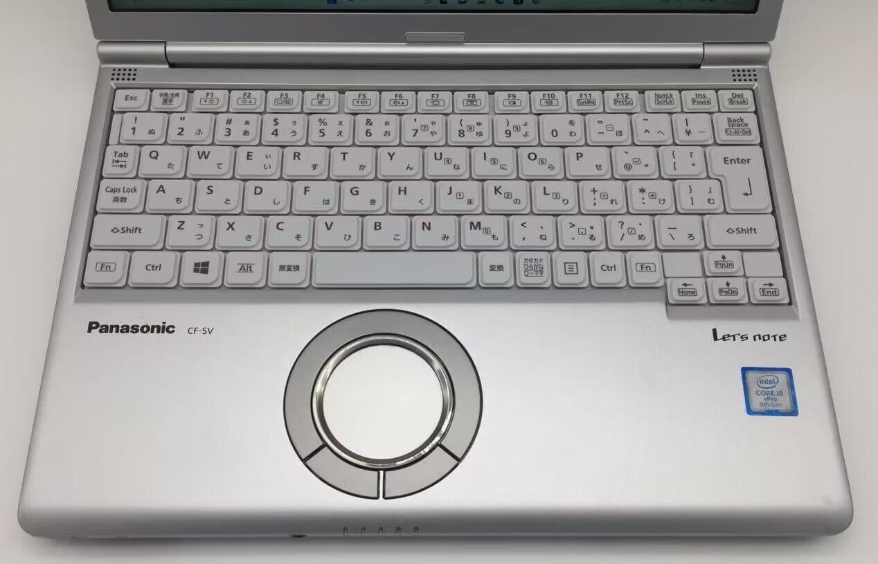 パナソニック レッツノート CF-SV8 i5第8世代/メモリ8GB/SSD256GB/12.1インチ/Win11Pro/バッテリー95％以上/MS OFFICE2019導入
