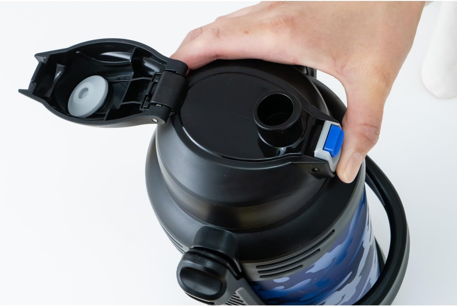 保冷専用大容量ステンレスボトル 2.0L スポーツジャグ ブルー