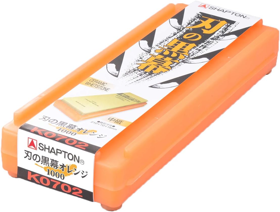 シャプトン #1000 中 アウトドア用刃物研ぎ用砥石 オレンジ