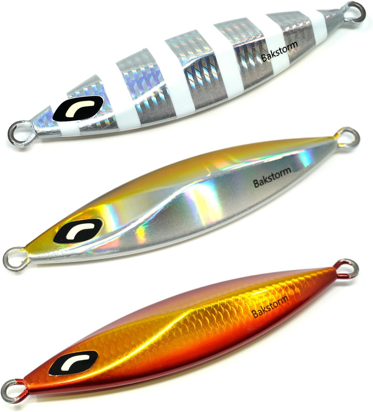 スロージギング ジグ BAKSTORM 選べる個数 青物釣り用 100g-300g