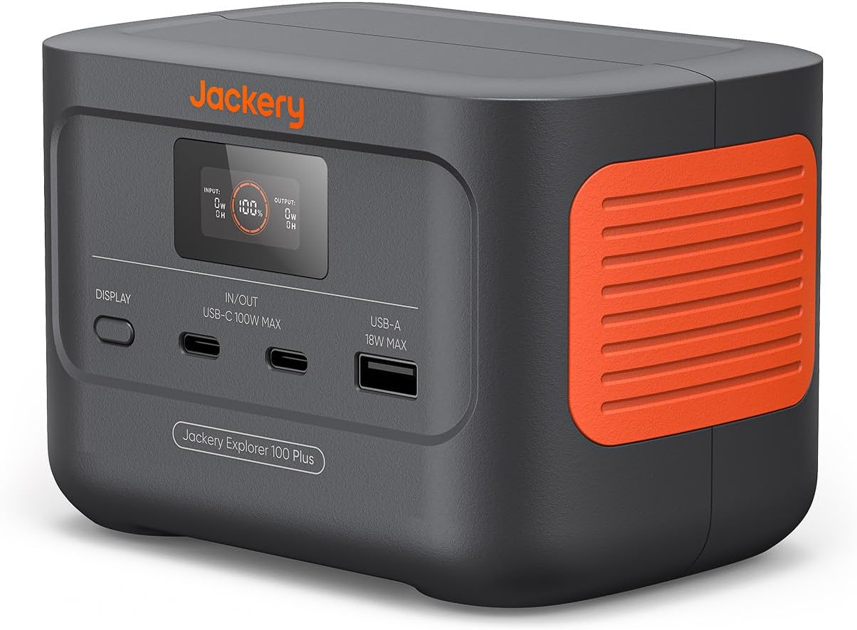 Jackery Explorer 100 Plus ポータブル電源 31000mAh USB出力 小型アウトドア用
