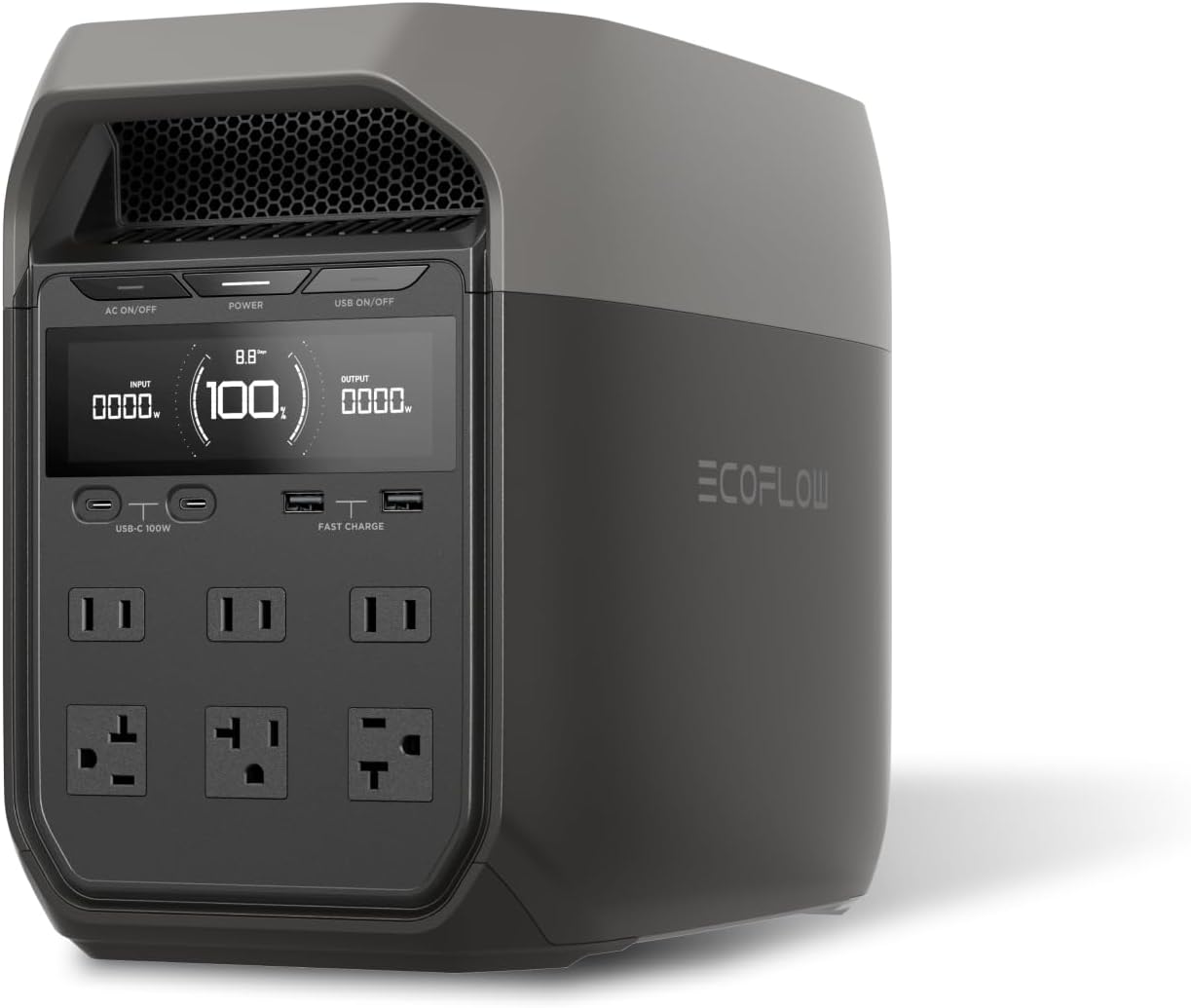 EcoFlow DELTA 3 ポータブル電源 1024Wh - 大容量・業界最速充電・防災用