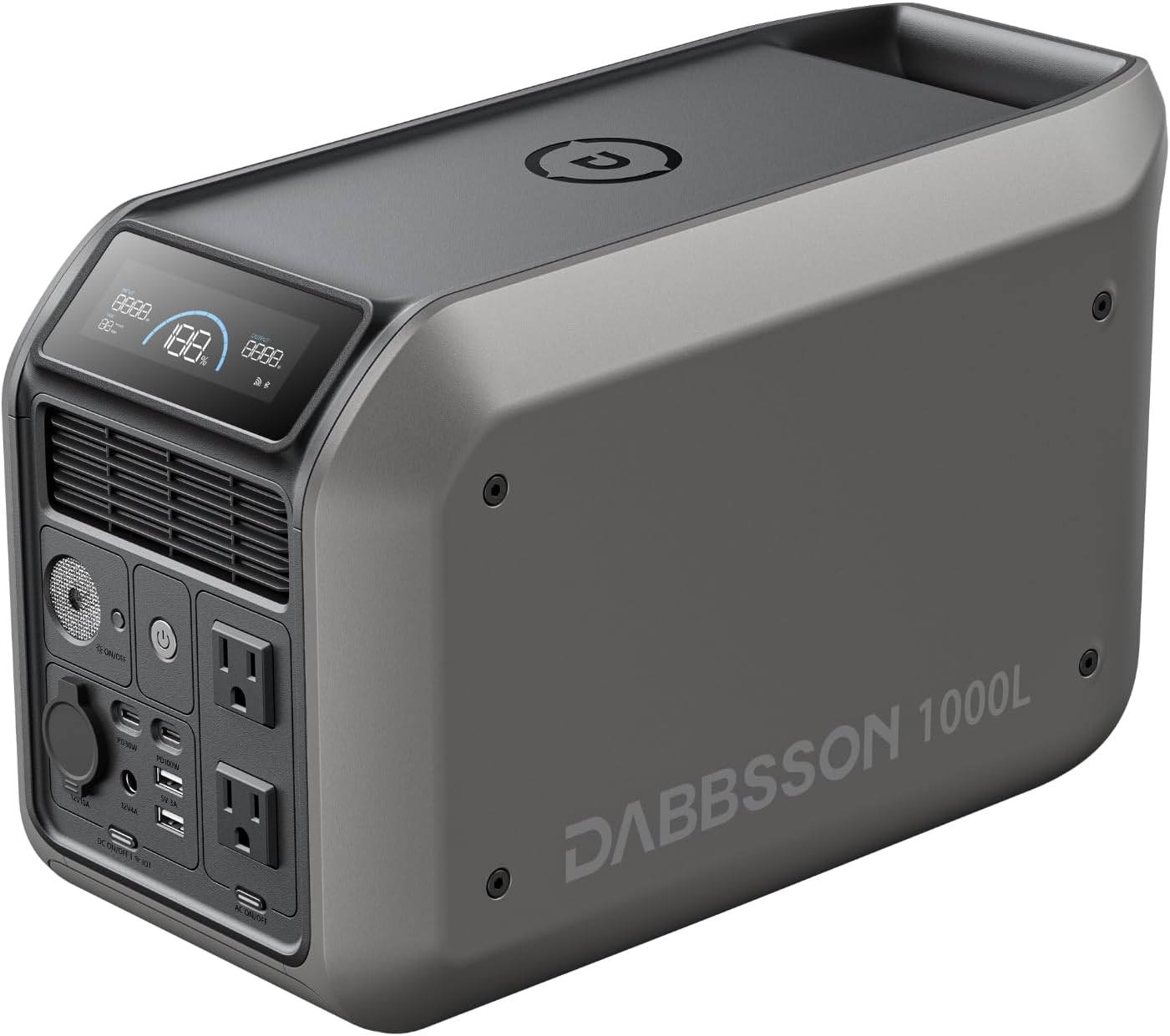 ポータブル電源 1000L 1008Wh 半固体リン酸鉄リチウム 高出力AC 25dB静音 設計 家庭用 車中泊用 防災グッズ