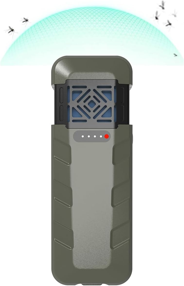 キャンプ用強力蚊取り器 9600mAh電池式 携帯型虫除けグッズ