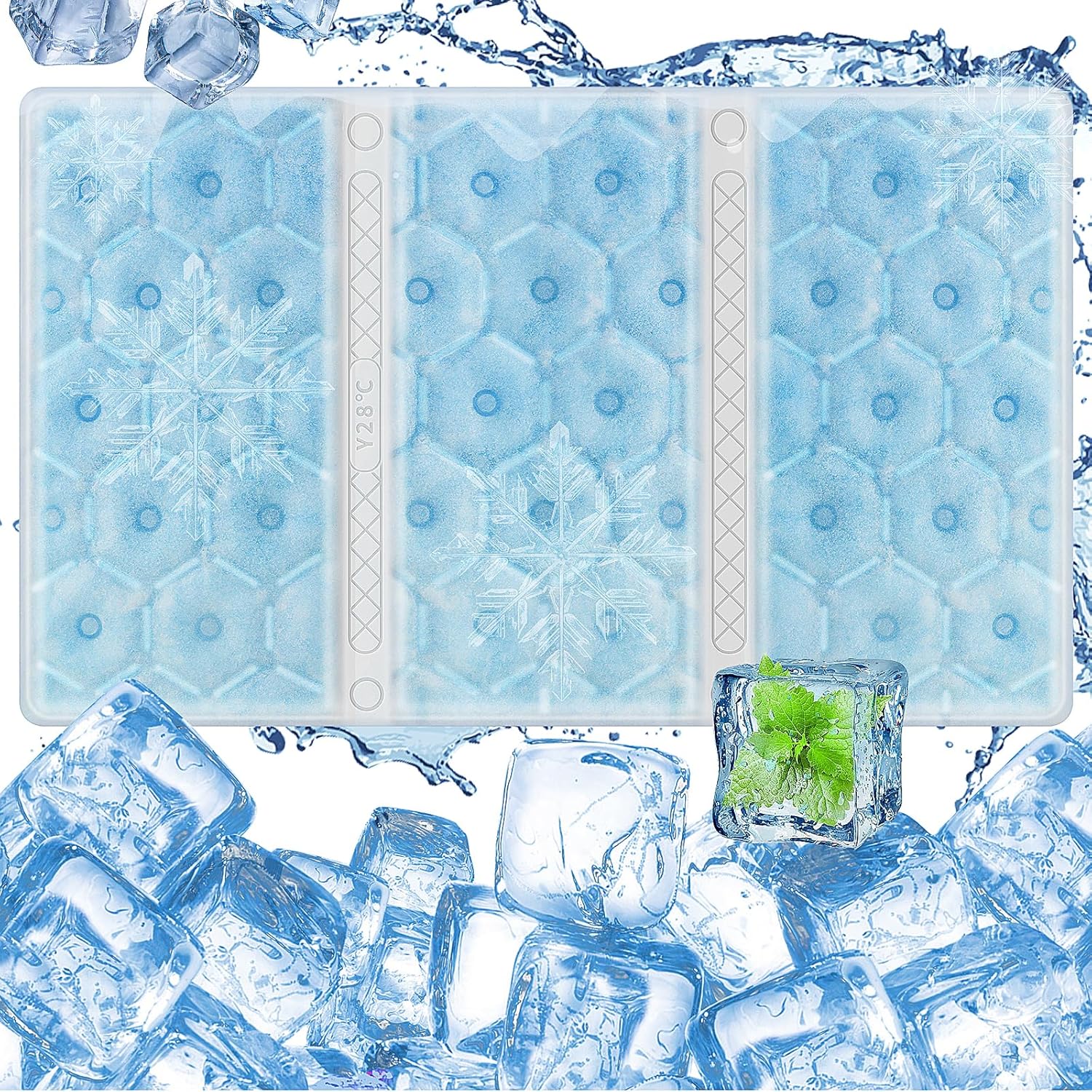 ひんやりマット 【熱中症対策】 GOHHME アイス枕 冷却パッド [50×30cm] 繰り返し使用可能 夏のクールグッズ