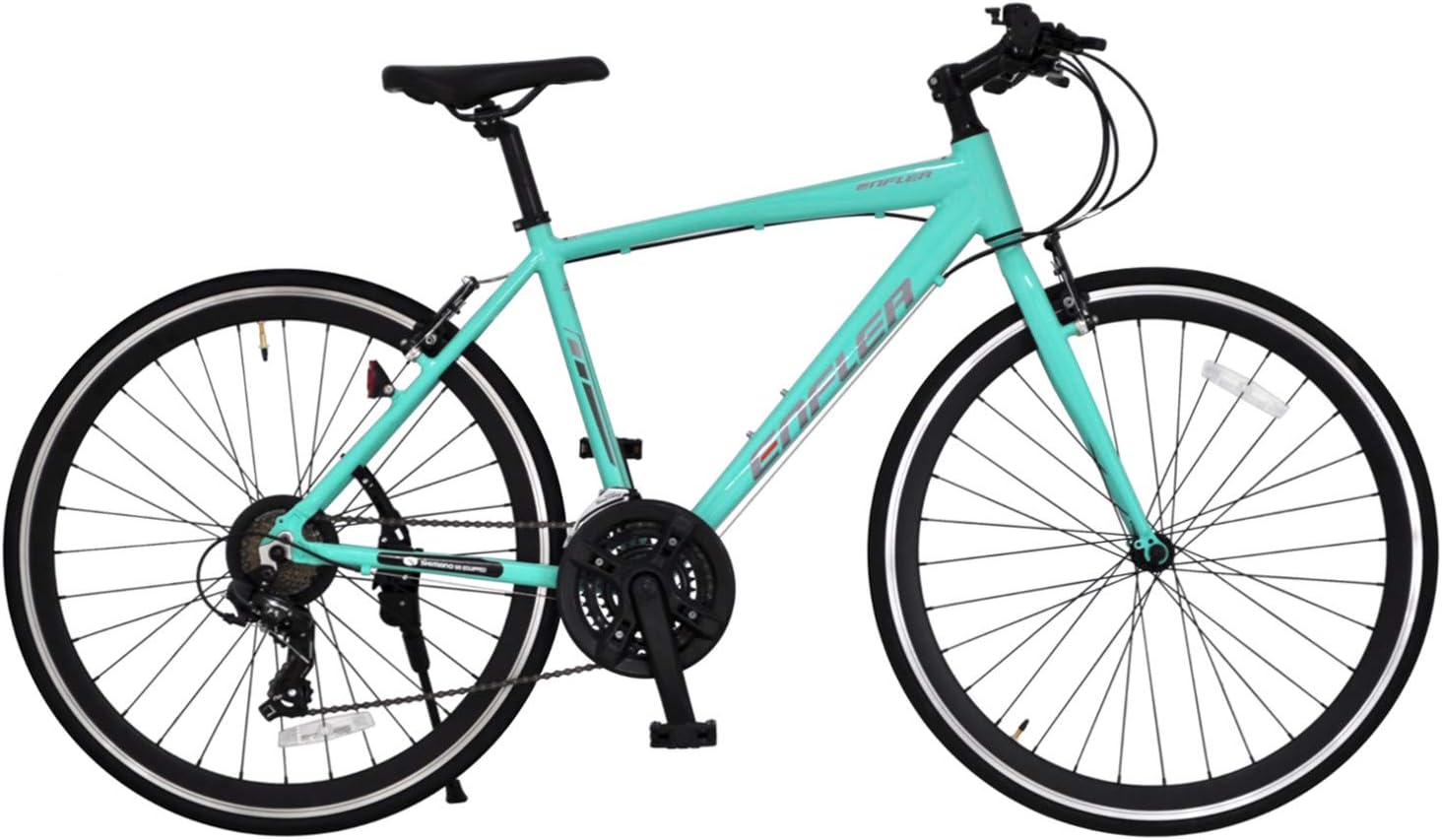 クロスバイク ENFLER 700C アルミフレーム シマノ21段変速