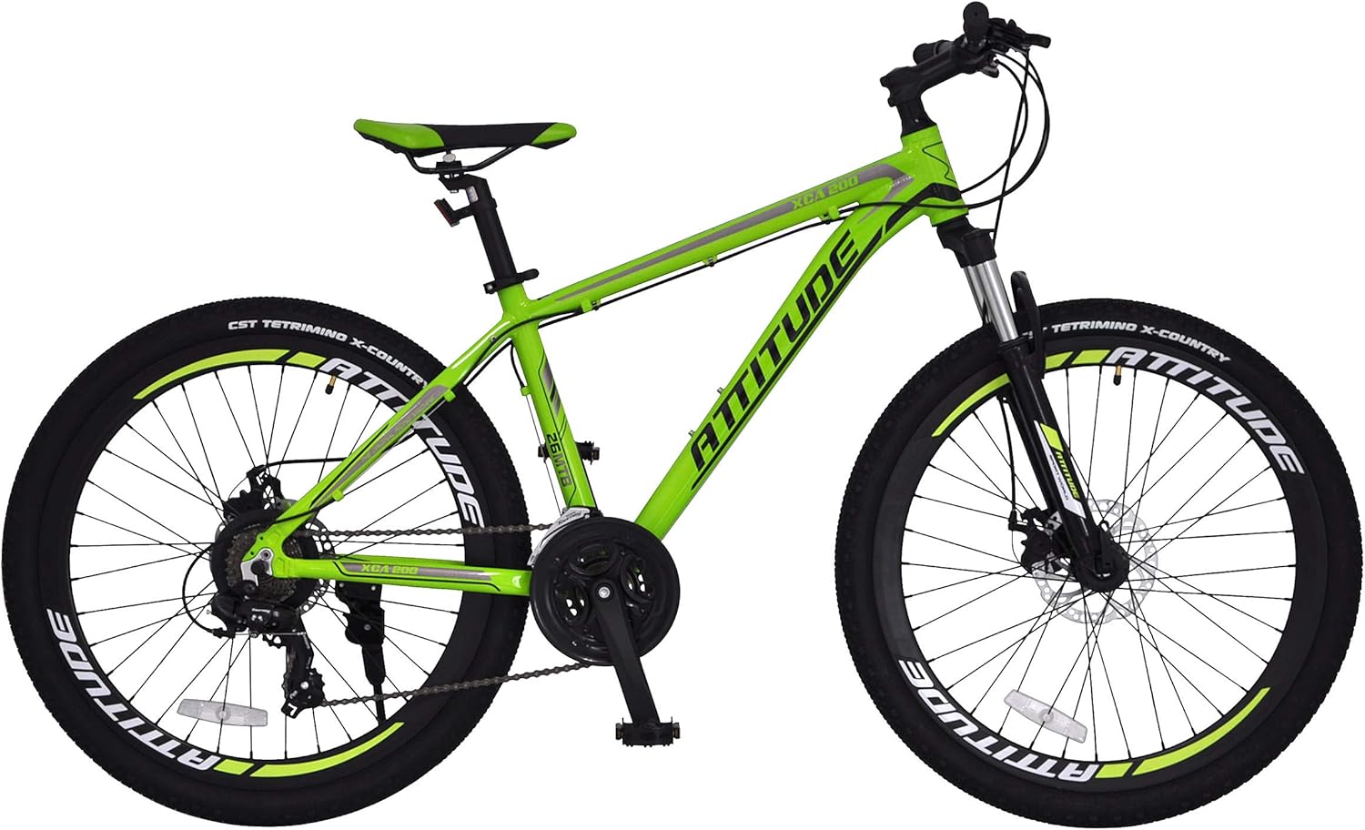マウンテンバイク ATTITUDE XCA200 アルミフレーム シマノ21段変速 A-27