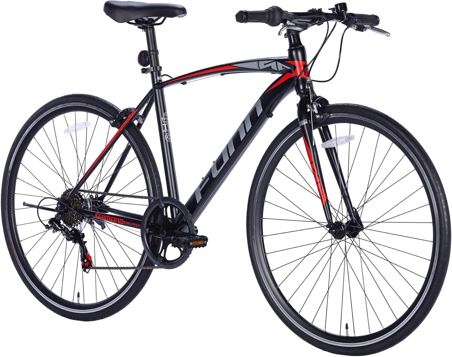 クロスバイク GT100 シマノ製6段変速 700x28cタイヤ フラットハンドルバー