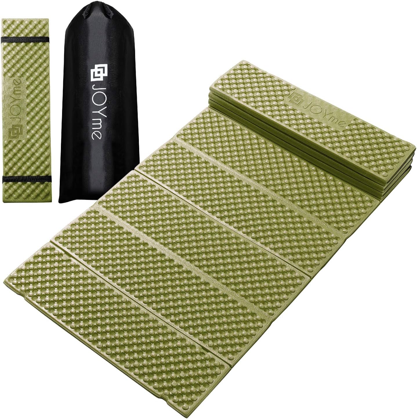 アウトドア用厚手XPEキャンプマット(10mm/折りたたみ/収納袋付き)