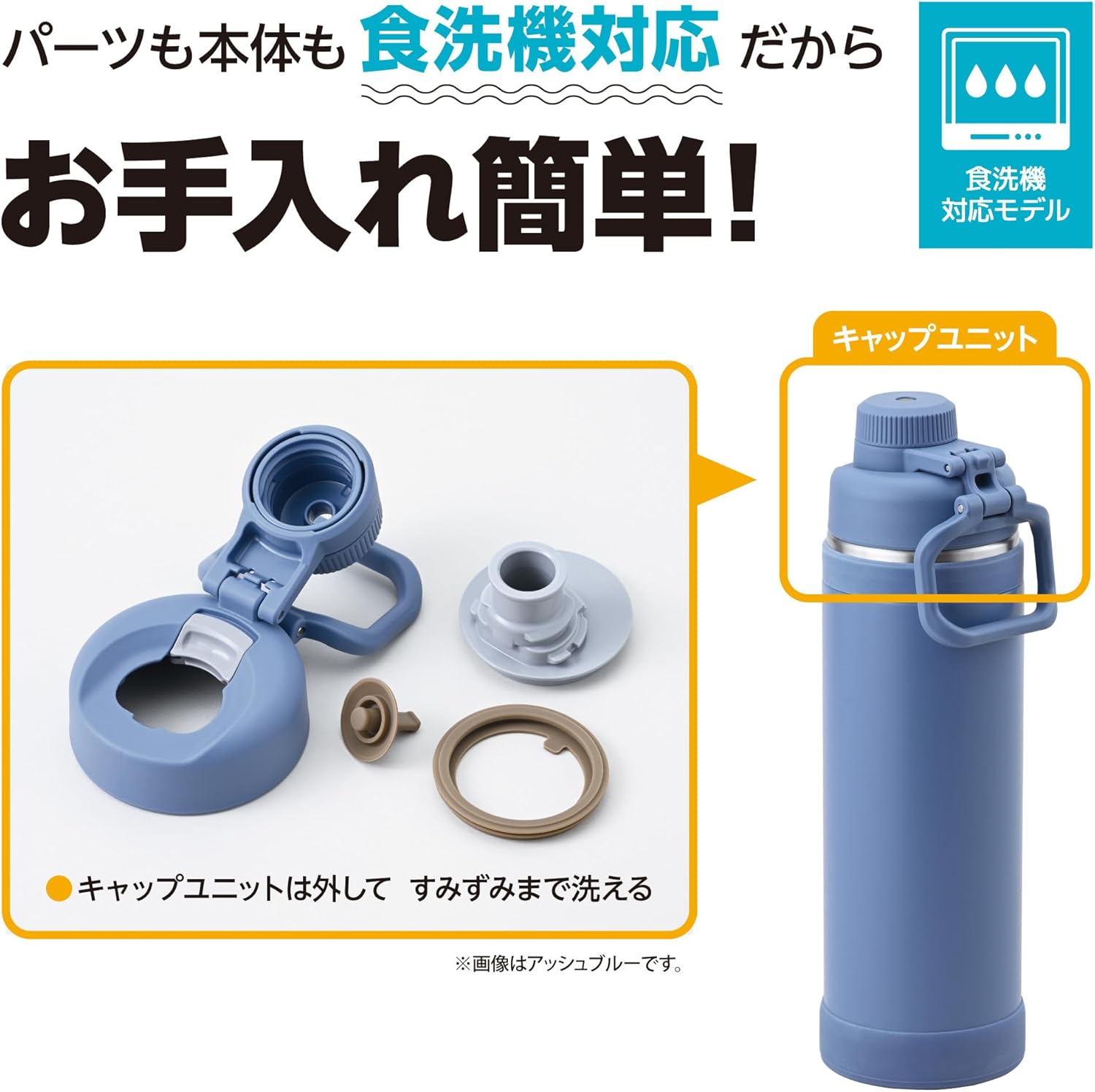 サーモス 1.5L 真空断熱スポーツボトル 保冷専用 ハンドル付き