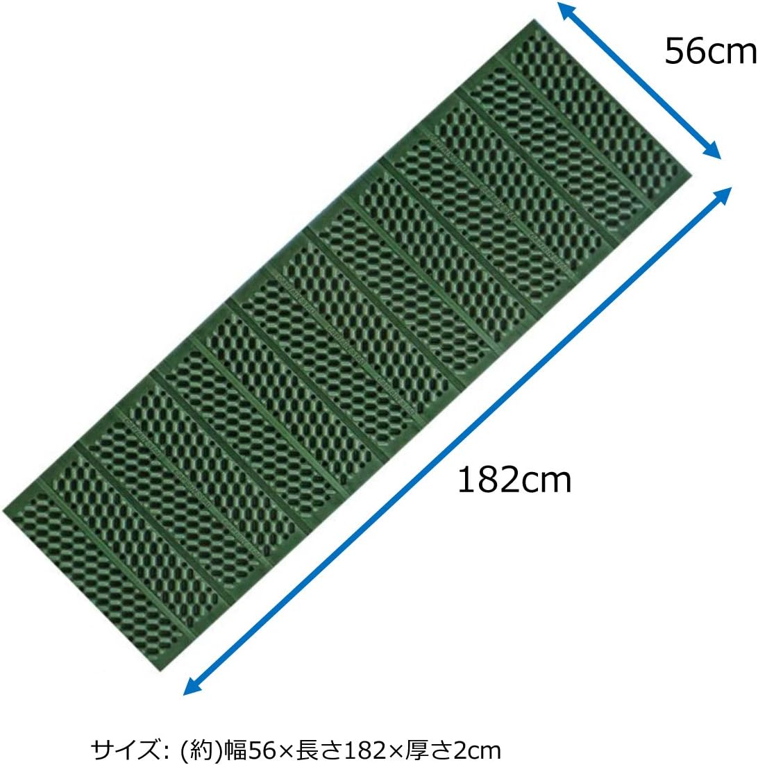 キャンプ用EVAフォームマット シングル・ダブル【キャプテンスタッグ】M-3318/UB-3001/UB-3078