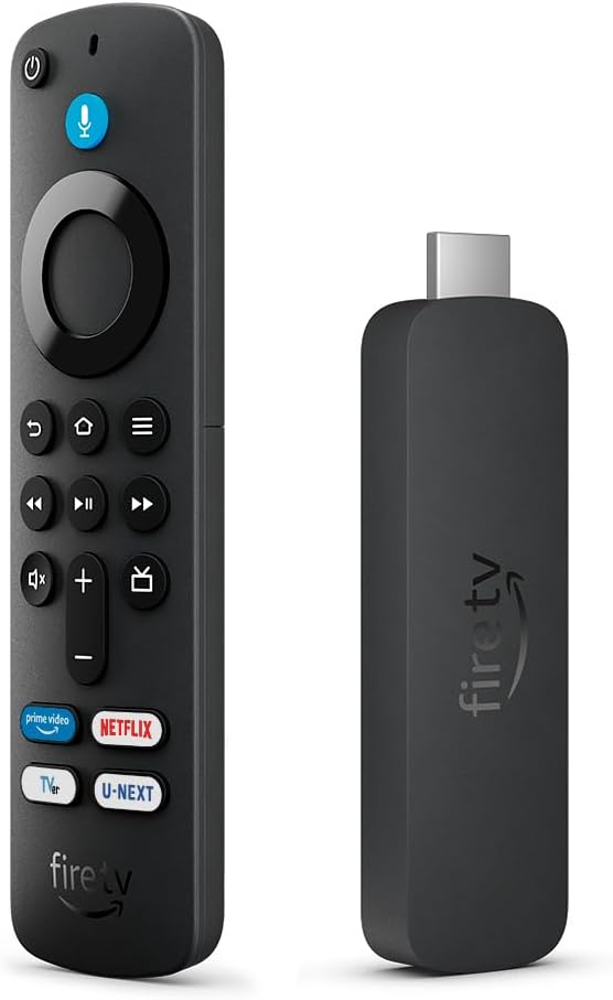 4K映像体験のストリーミングメディアプレイヤー | Amazon Fire TV Stick 4K